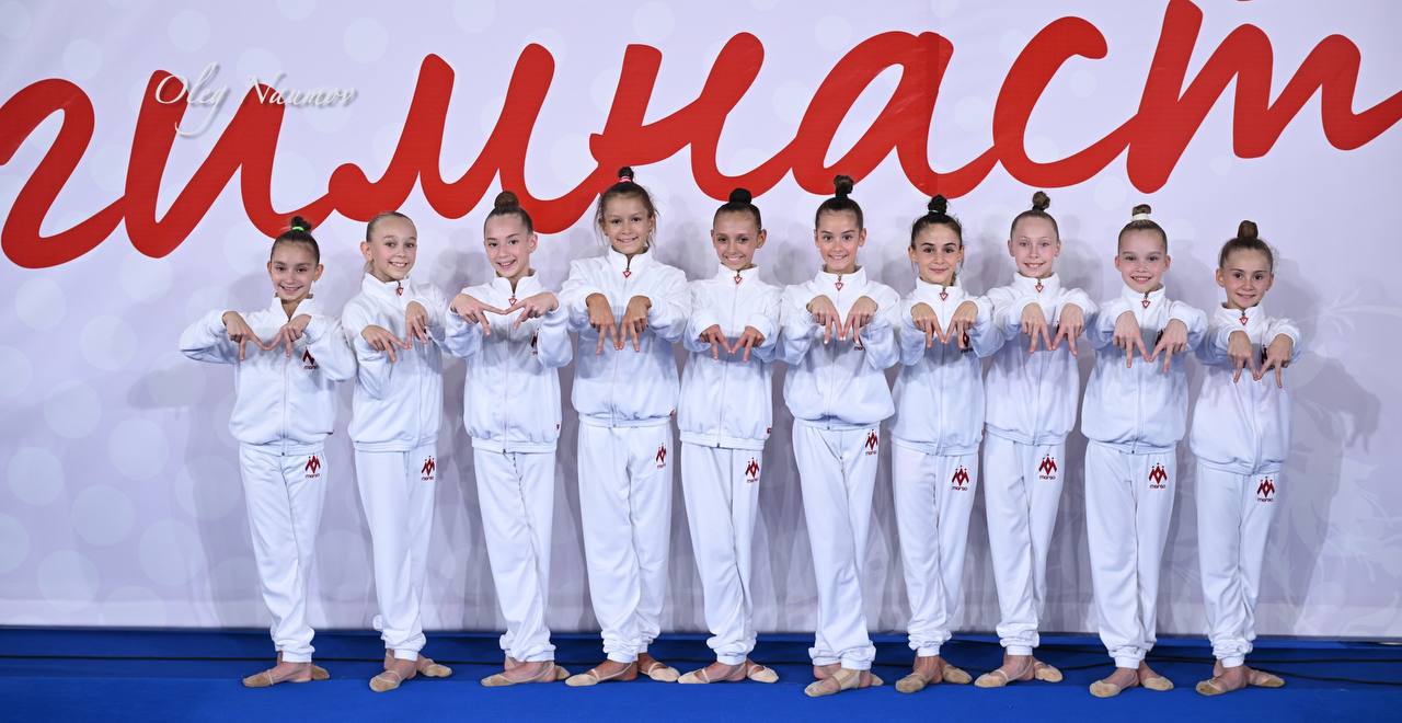 Поздравляем МГФСО с командной бронзой ВС «Юные гимнастки»